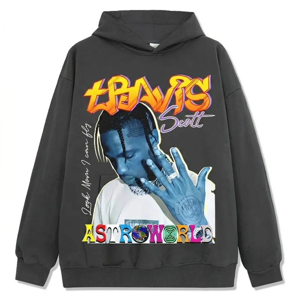travis scott hoodie 2024 - Image 9