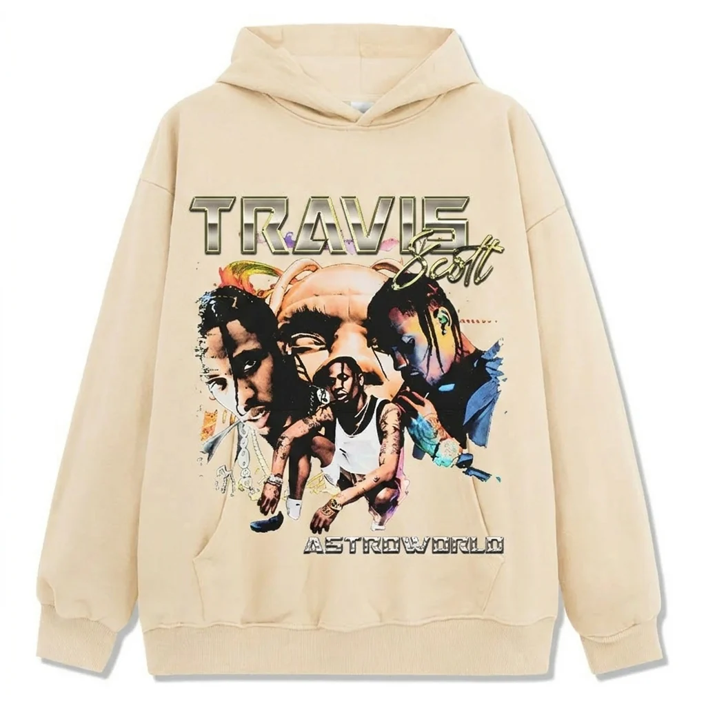 TRAVIS SCOTT HOODIE 2024 - Image 3