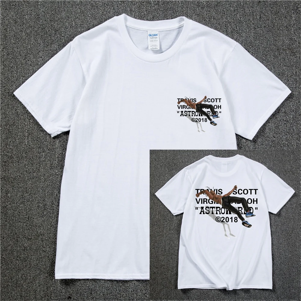 Travis Scotts ASTROWORLD T Shirt Catus Jack Tees - Image 13