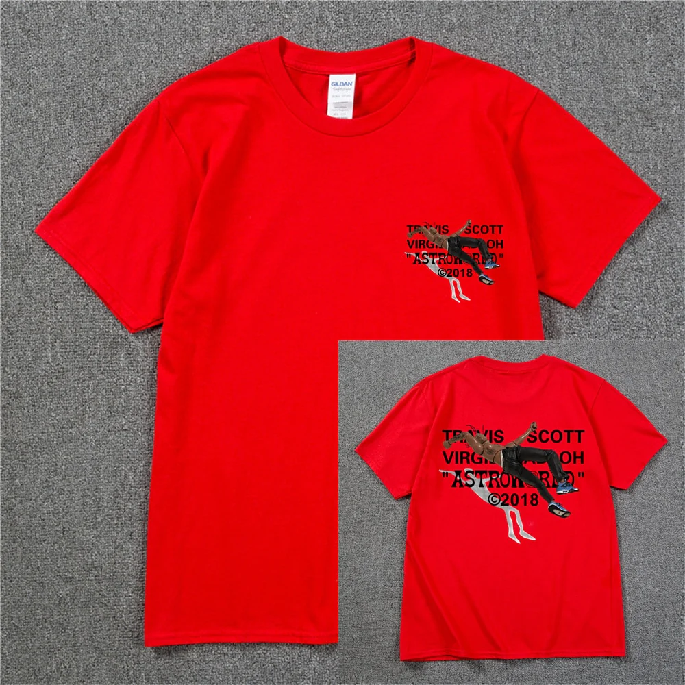 Travis Scotts ASTROWORLD T Shirt Catus Jack Tees - Image 14
