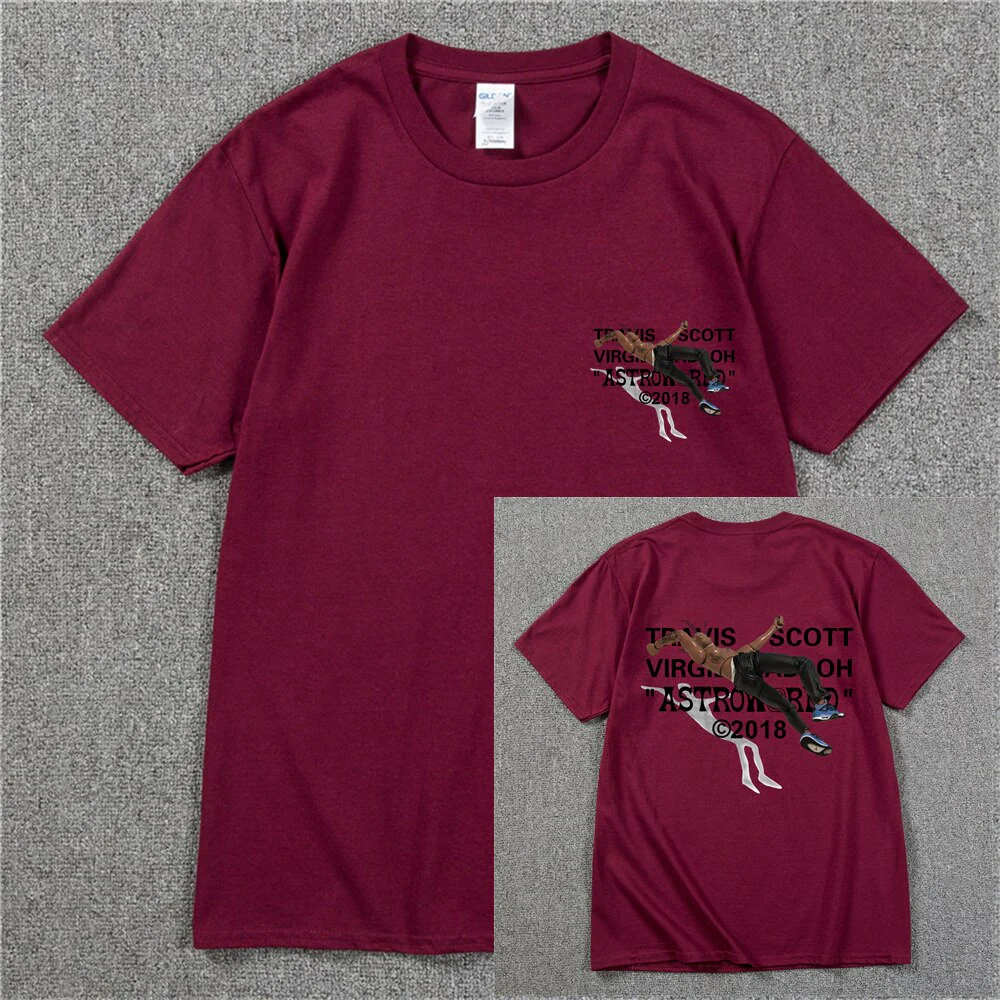 Travis Scotts ASTROWORLD T Shirt Catus Jack Tees - Image 15