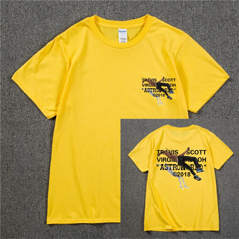 Travis Scotts ASTROWORLD T Shirt Catus Jack Tees - Image 17