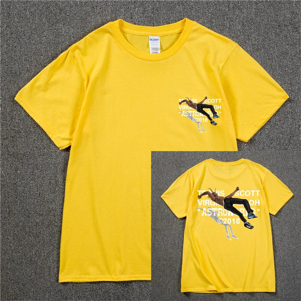 Travis Scotts ASTROWORLD T Shirt Catus Jack Tees - Image 5