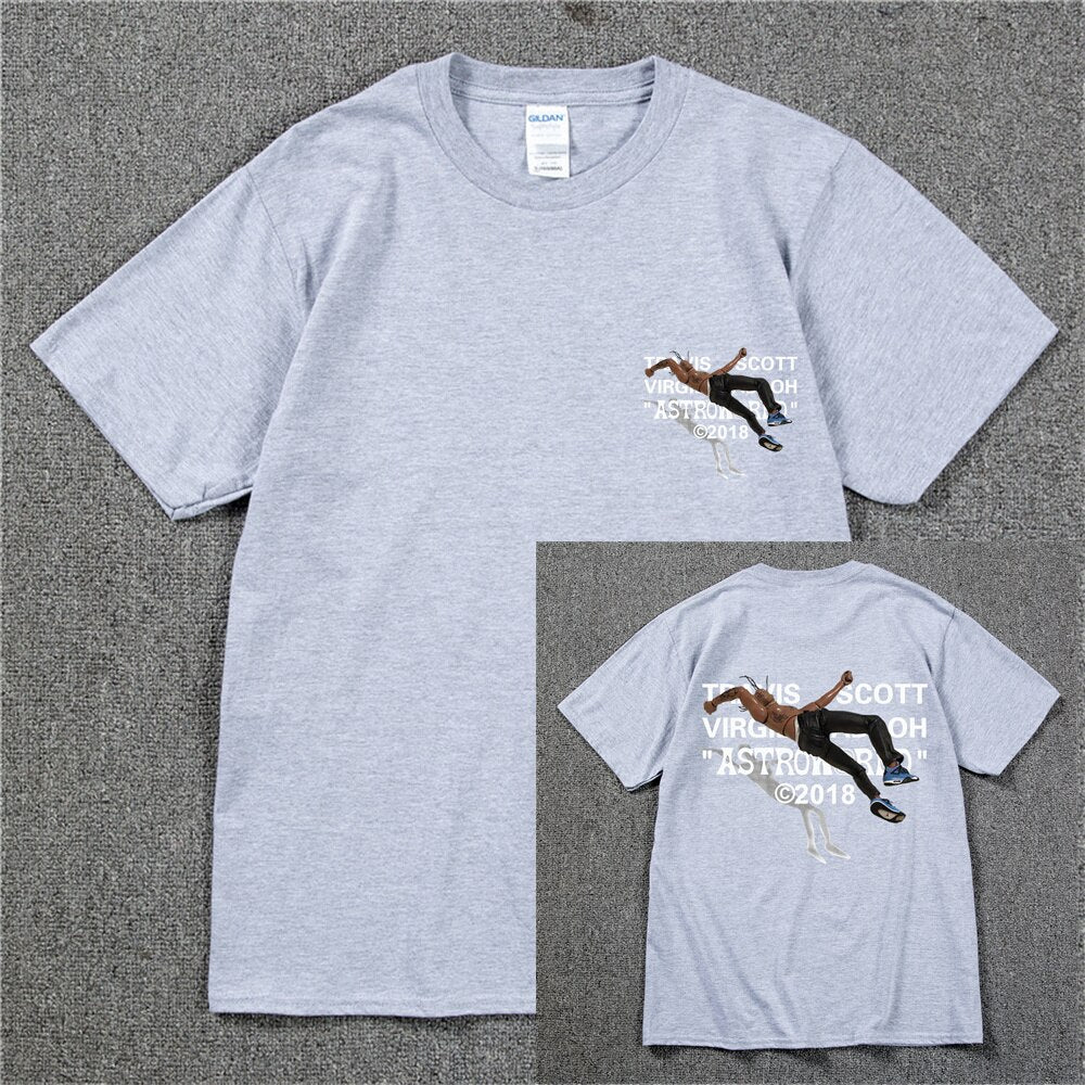 Travis Scotts ASTROWORLD T Shirt Catus Jack Tees - Image 7
