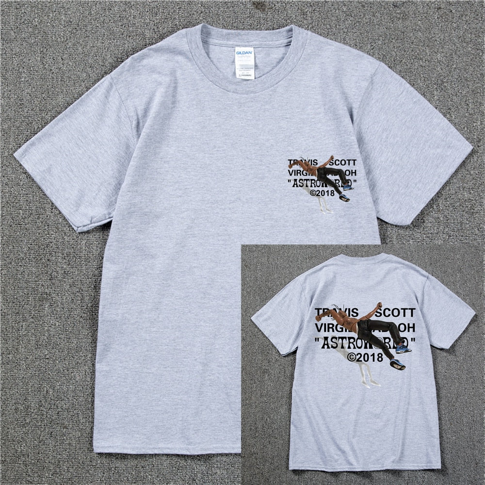 Travis Scotts ASTROWORLD T Shirt Catus Jack Tees - Image 9