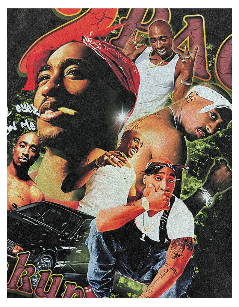 tupac Sweatshirt 2024 - Image 7