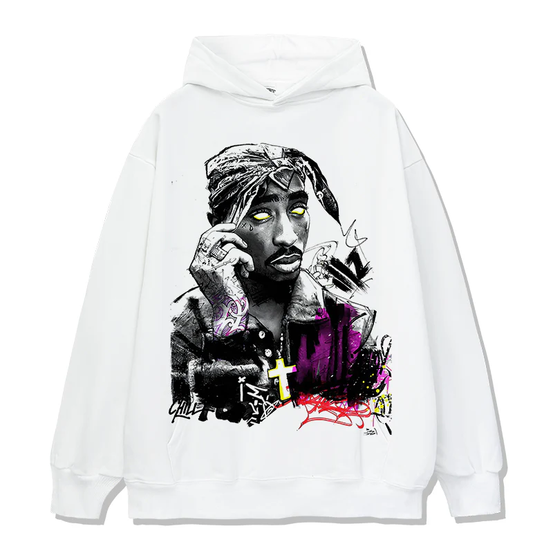 Tupac Shakur Signature Hoodie - Image 3
