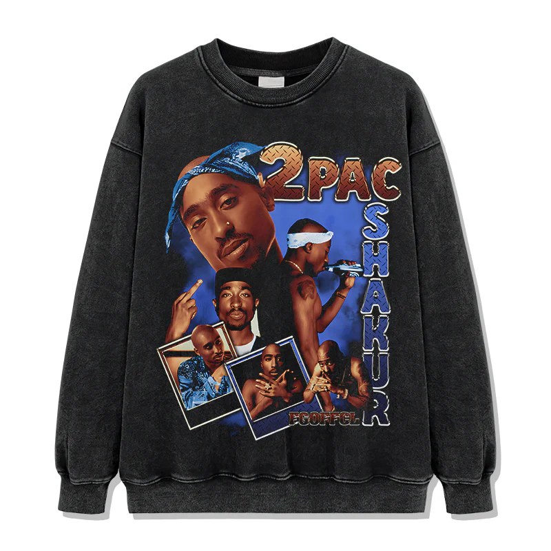 Tupac Shakur Sweatshirt - Image 2