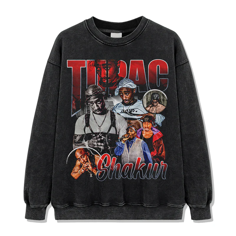 Tupac Shakur Sweatshirt - Image 2