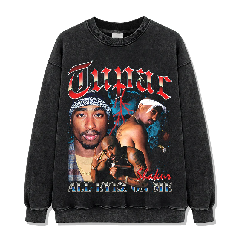 Tupac Shakur Sweatshirt - Image 2