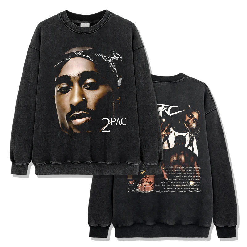 Tupac Shakur Sweatshirt - Image 2