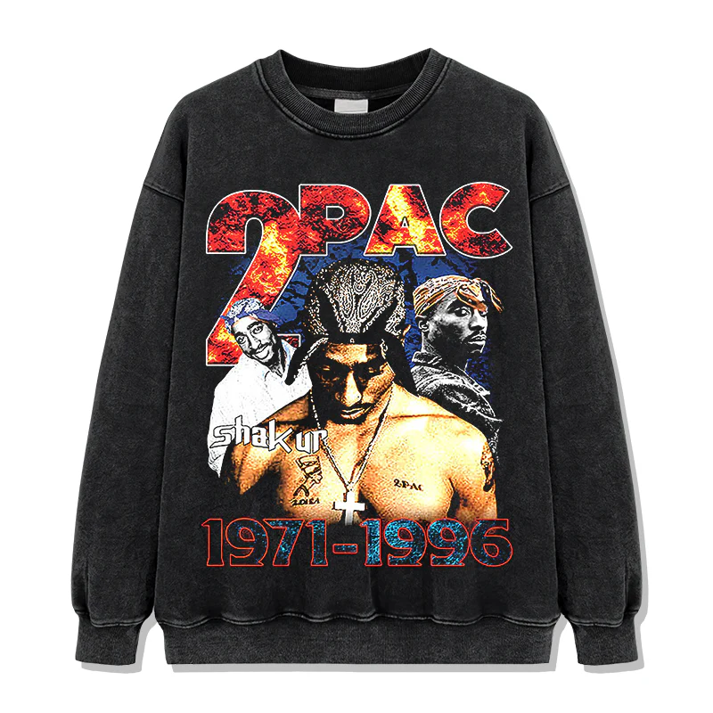 Tupac Shakur Sweatshirt - Image 2