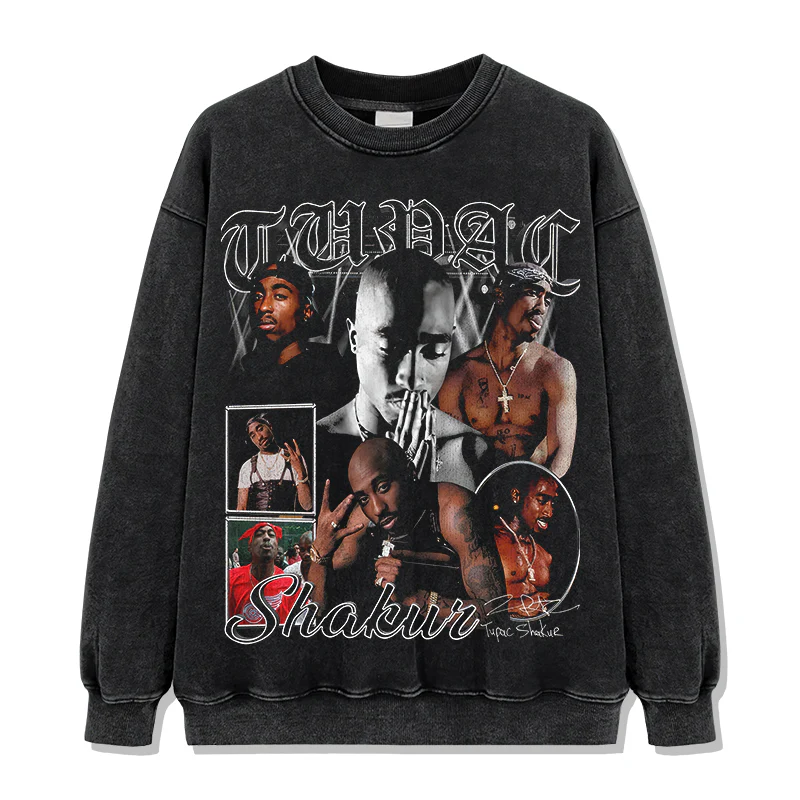 Tupac Shakur Sweatshirt - Image 2