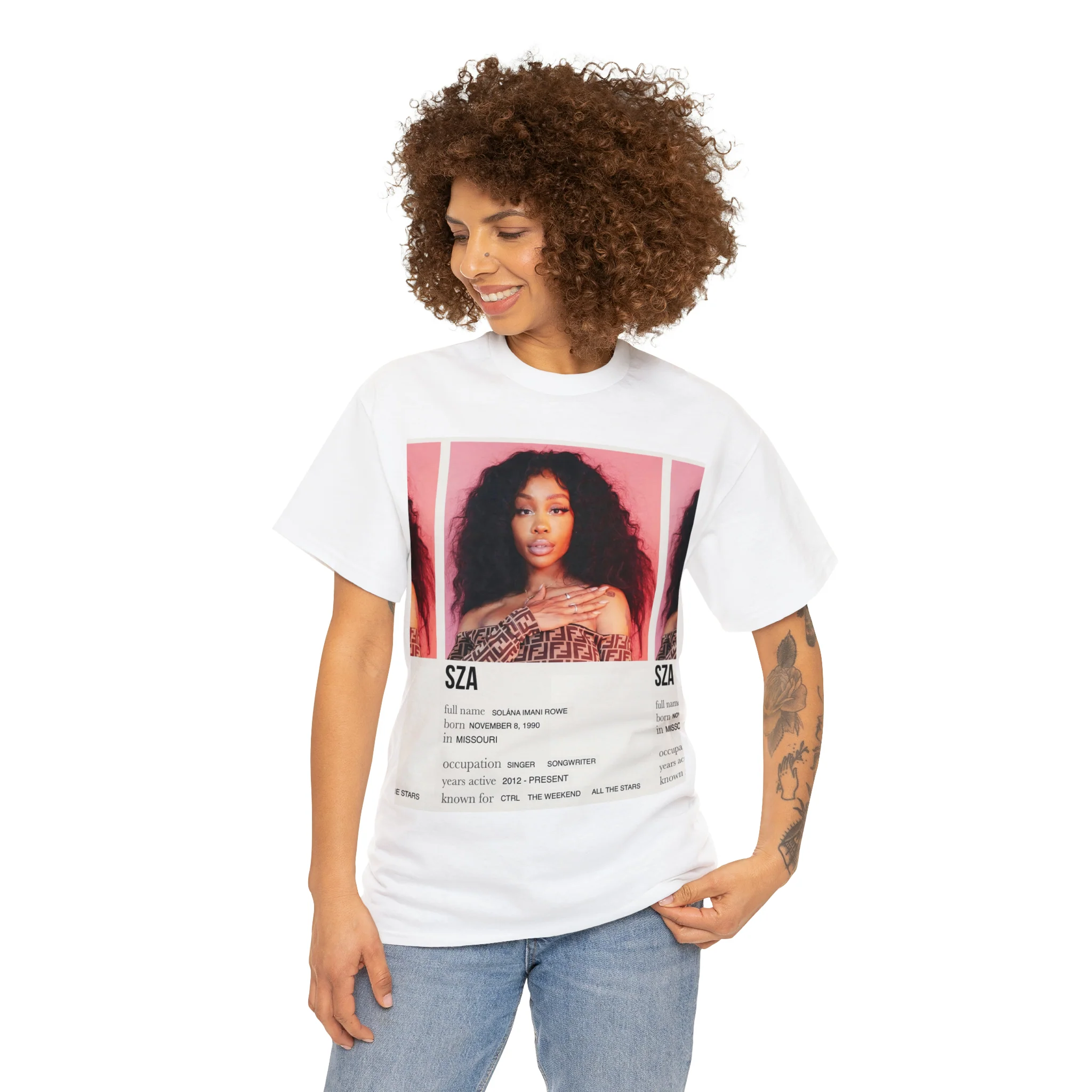 SZA- All The Stars T-shirt - Image 15