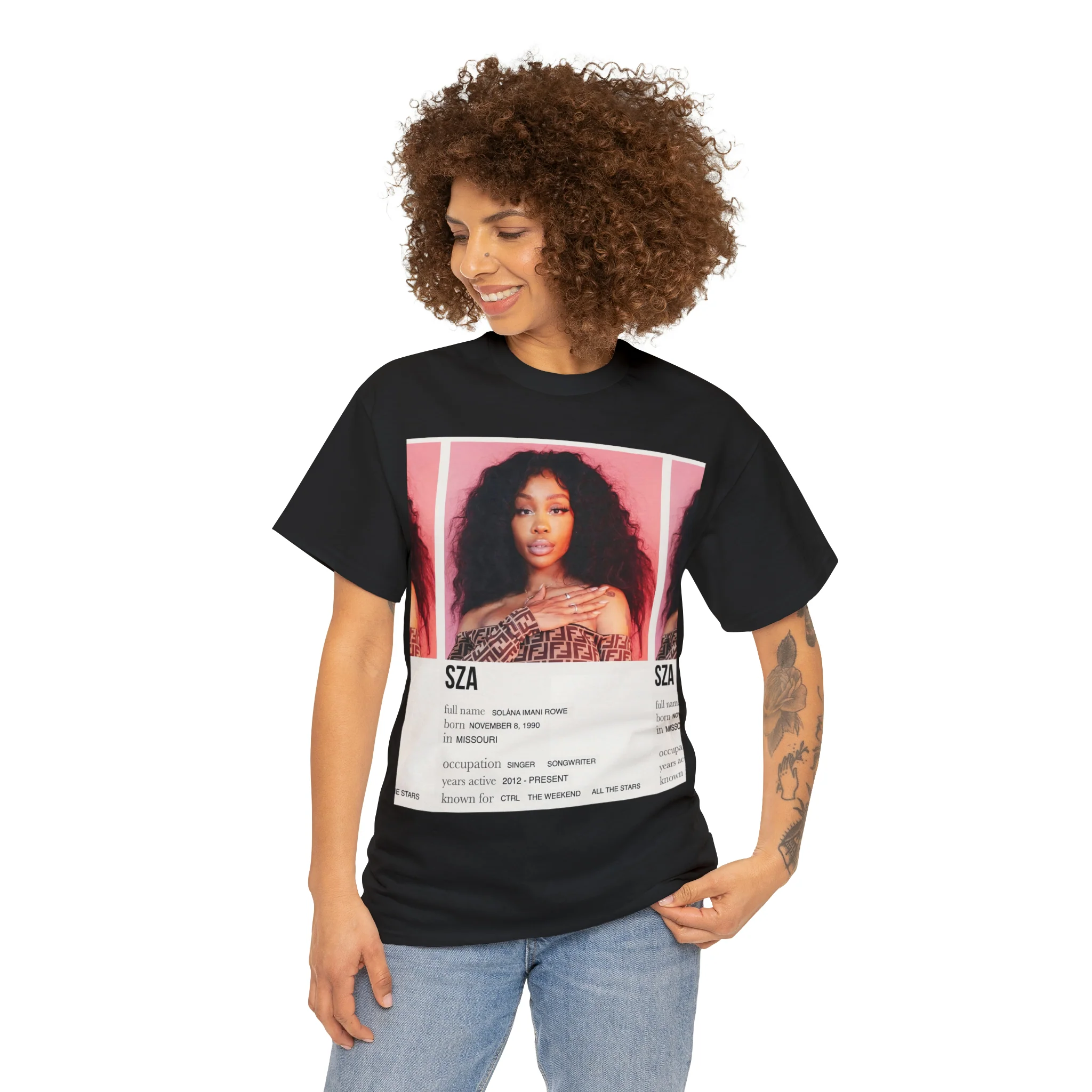 SZA- All The Stars T-shirt - Image 3