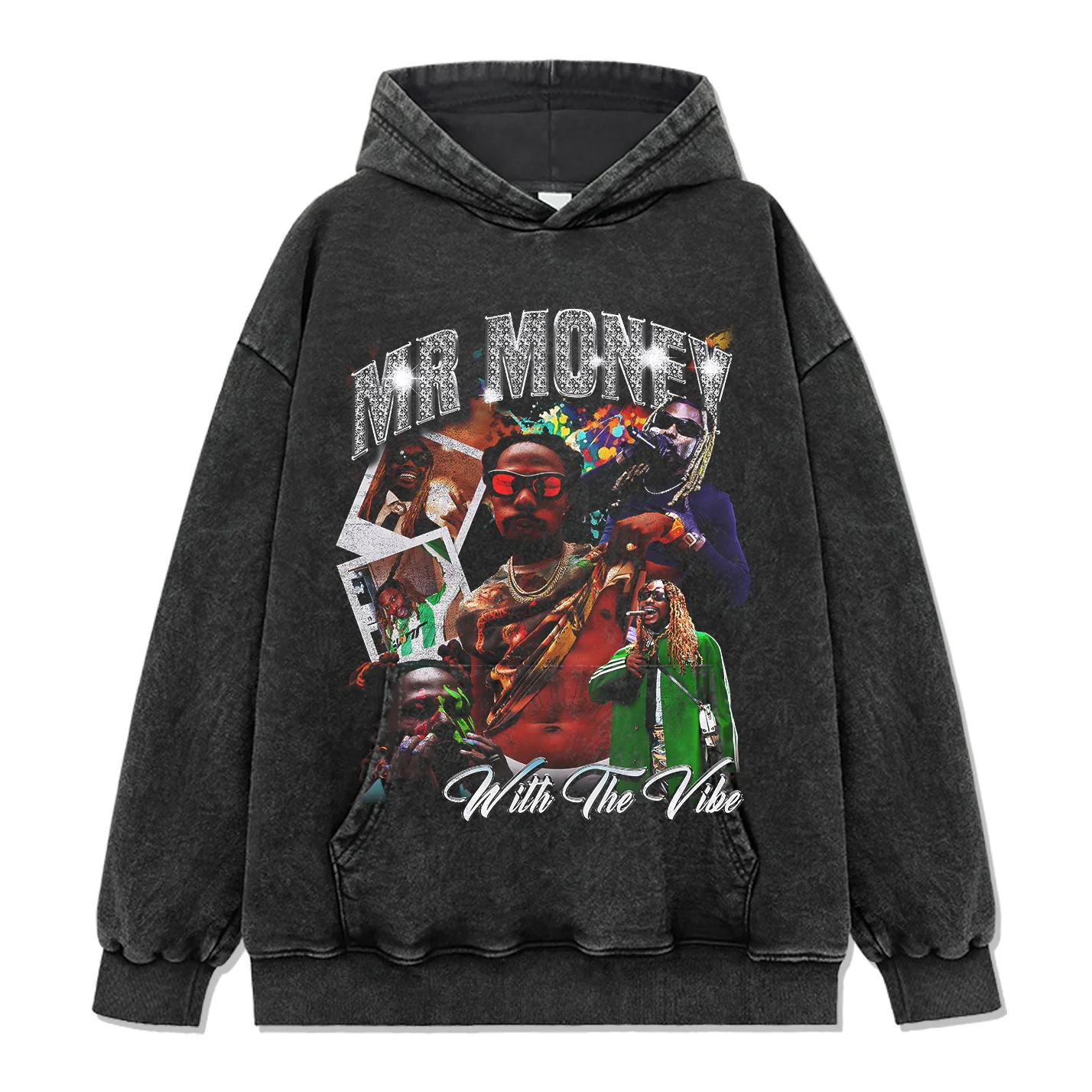 with the vibe By Asake HOODIE - Image 2