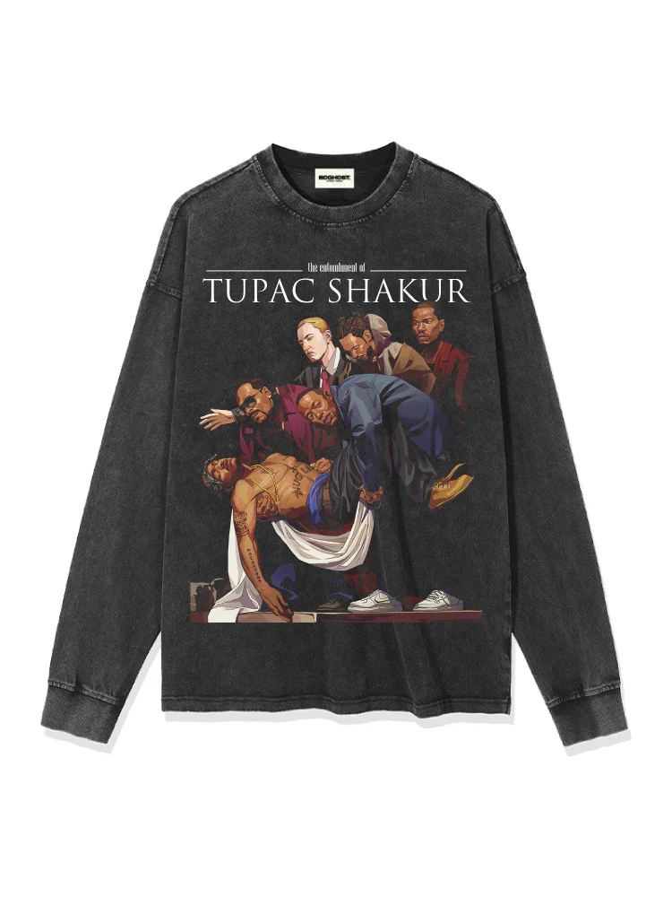 TUPAC SHAKUR Sweatshirt 2024 - Image 3