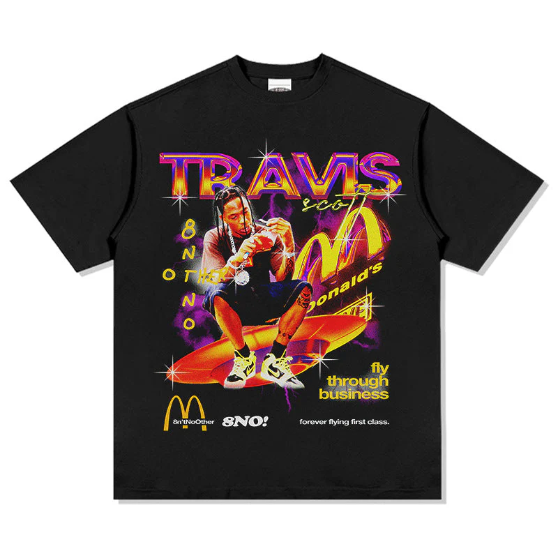 TRAVIS SCOTT MCDONALD'S Tee 2024 - Image 3