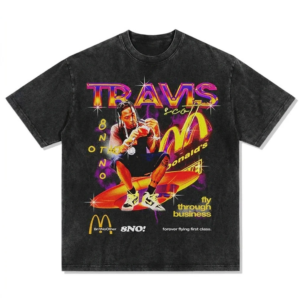 TRAVIS SCOTT MCDONALD'S Tee 2024 - Image 6