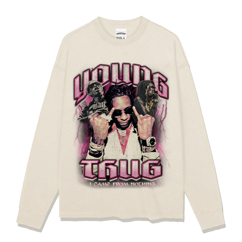 YOUNG THUG "I CAME FROM NOTHING" SWEATSHIRT 2024 - Image 5